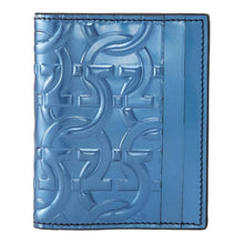 Men Gancini Credit Card Holder - Denim