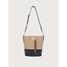 Women Studio Bucket Bag - Deer/Black/Olive