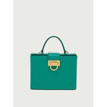 Women Trifolio Box Bag - Emerald