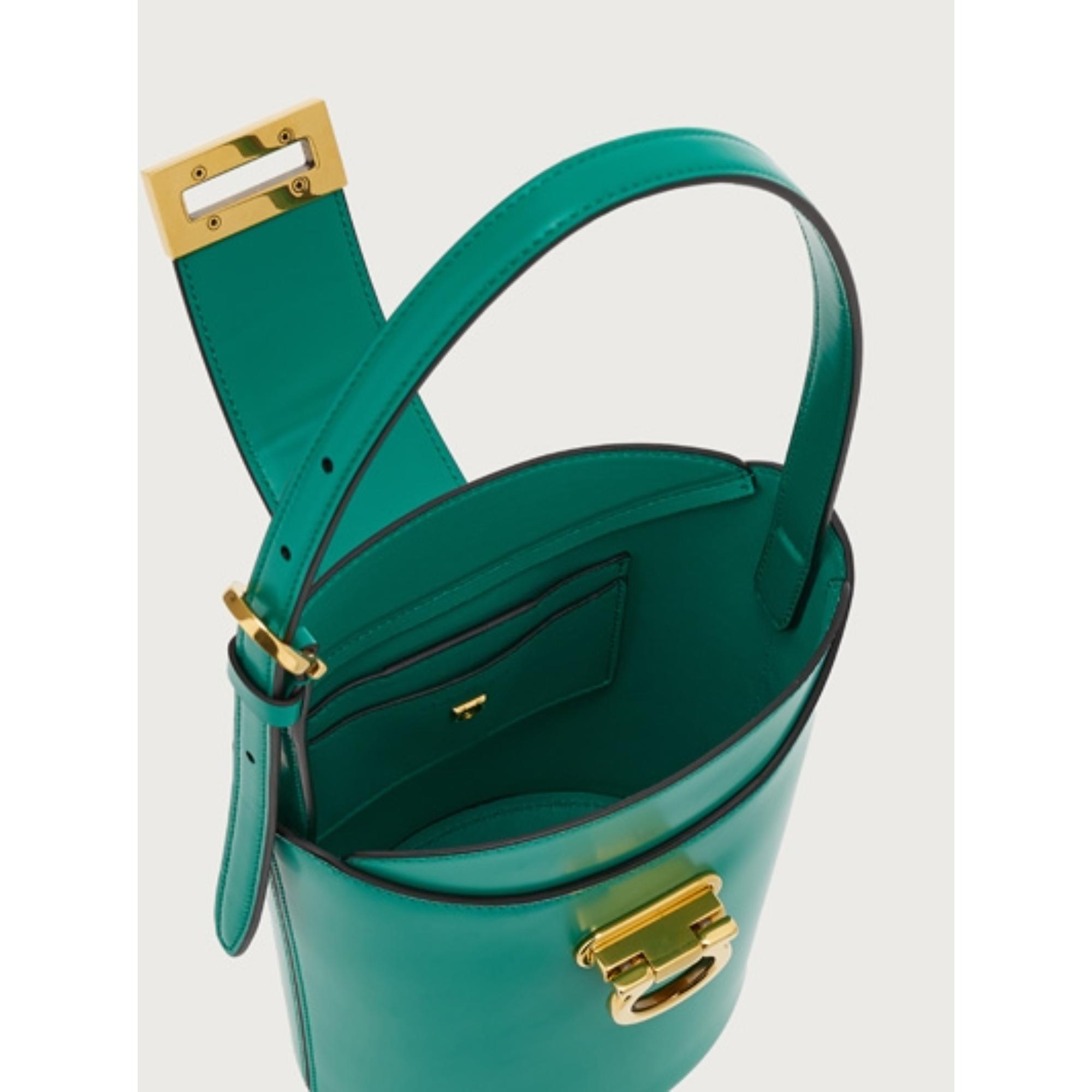 Women Trifolio Shoulder Bag - Emerald