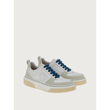 Women Gancini Sneakers [Width: M] - White