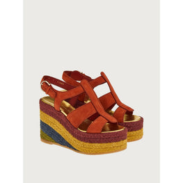 Women Espadrilles Wedge [Width: 1D] - Ramas/Gold