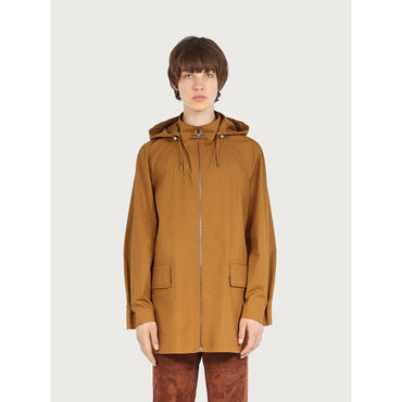 Men Windproof Hooded Jacket - Raffia