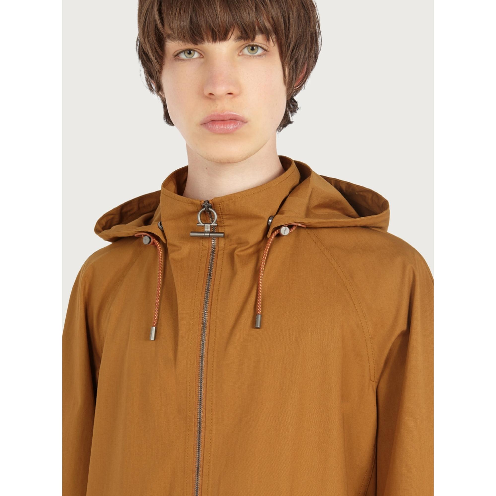 Men Windproof Hooded Jacket - Raffia