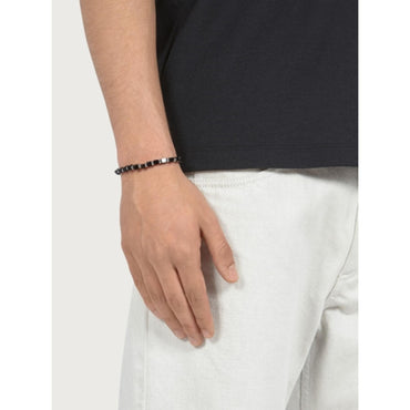 Men Beaded Bracelet - Onix