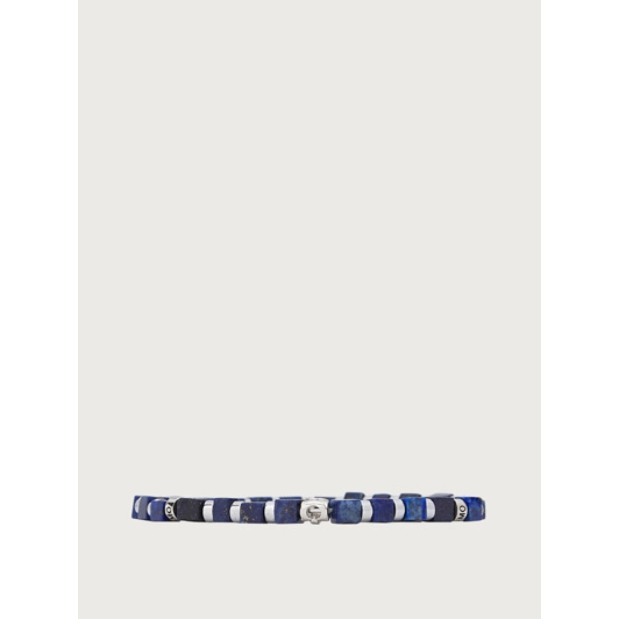 Men Beaded Bracelet - Lapis