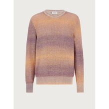 Men DÃ©gradÃ© Cotton Sweater - White/Light Pink