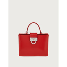 Women Trifolio Box Bag - Flame Red