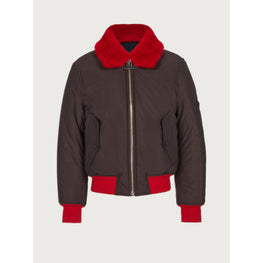 Men Padded Blouson - Ganache Brown