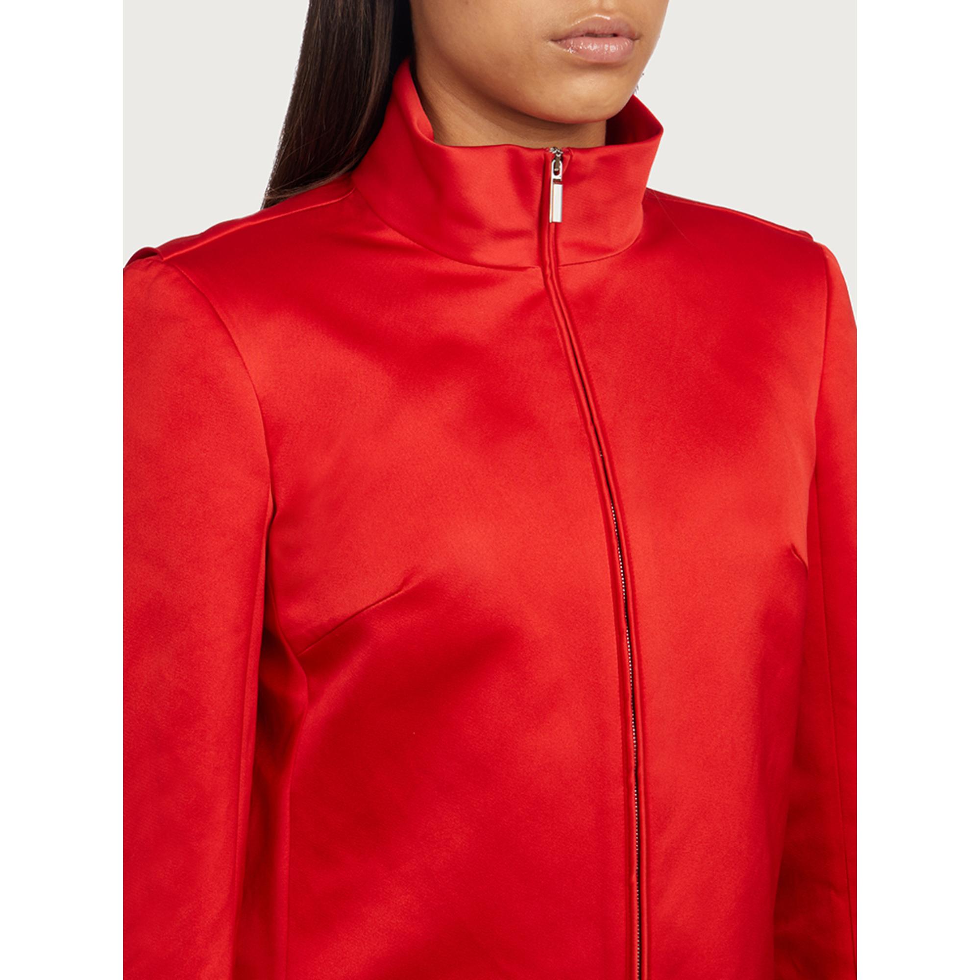 Women Blouson - Red