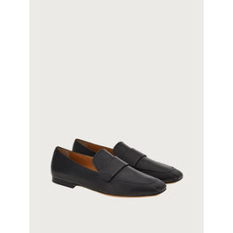 Men Saddle Loafers [Width: 3E] - Black