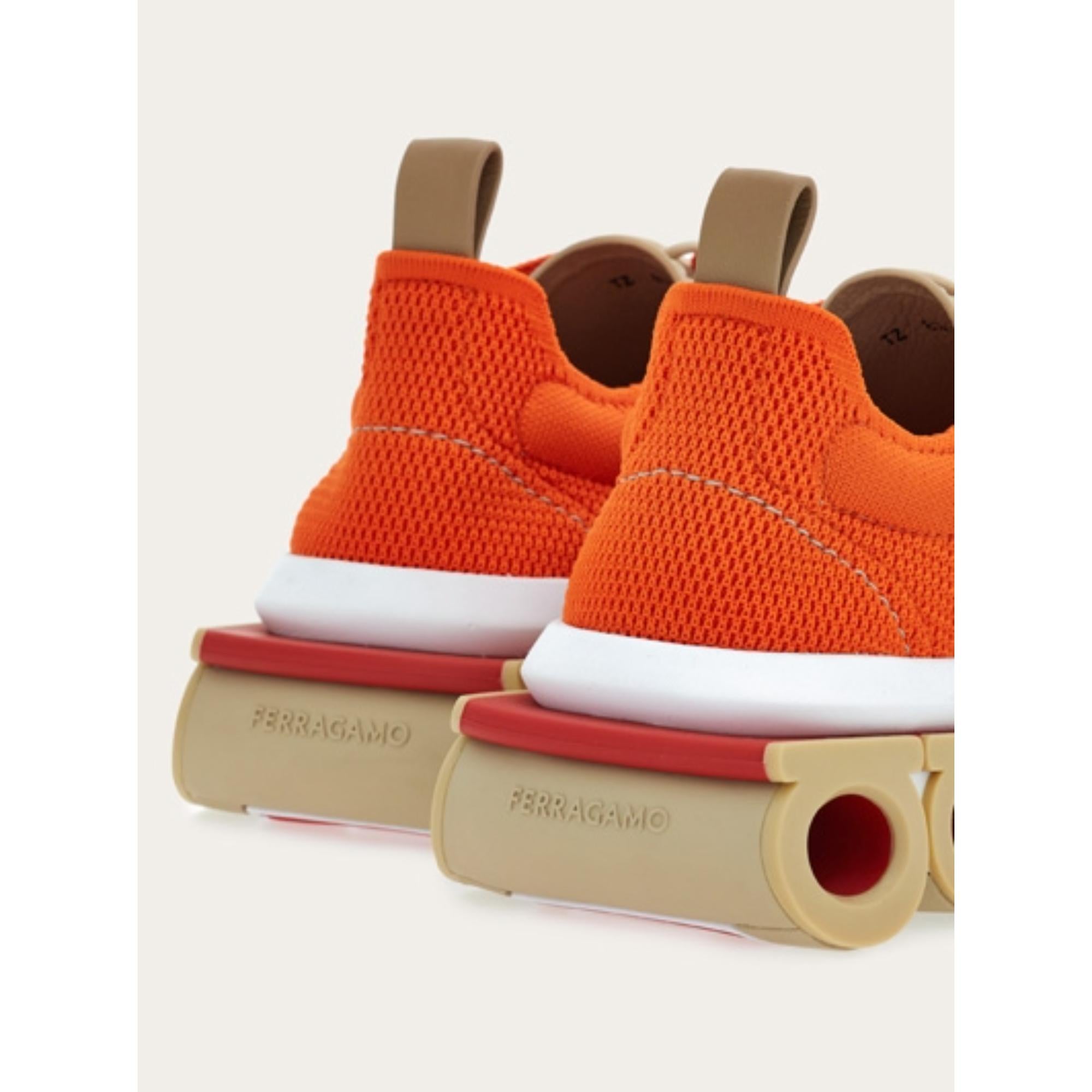 Men Running Sneakers [Width: M] - Orange/Stone/Beige