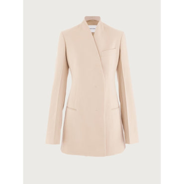 Women Contemporary Blazer - Beige