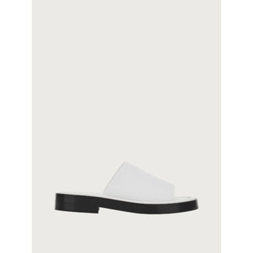 Men Single Band Sliders [Width: M] - Optic White