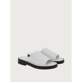 Men Single Band Sliders [Width: M] - Optic White