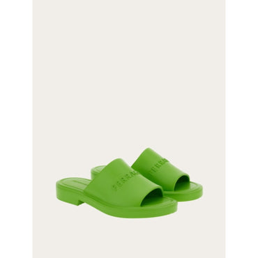 Men Rubber Sandals [Width: M] - Lime Green