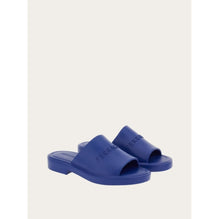 Men Rubber Sandals [Width: M] - Lapis Lazuli