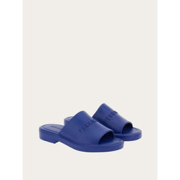 Men Rubber Sandals [Width: M] - Lapis Lazuli