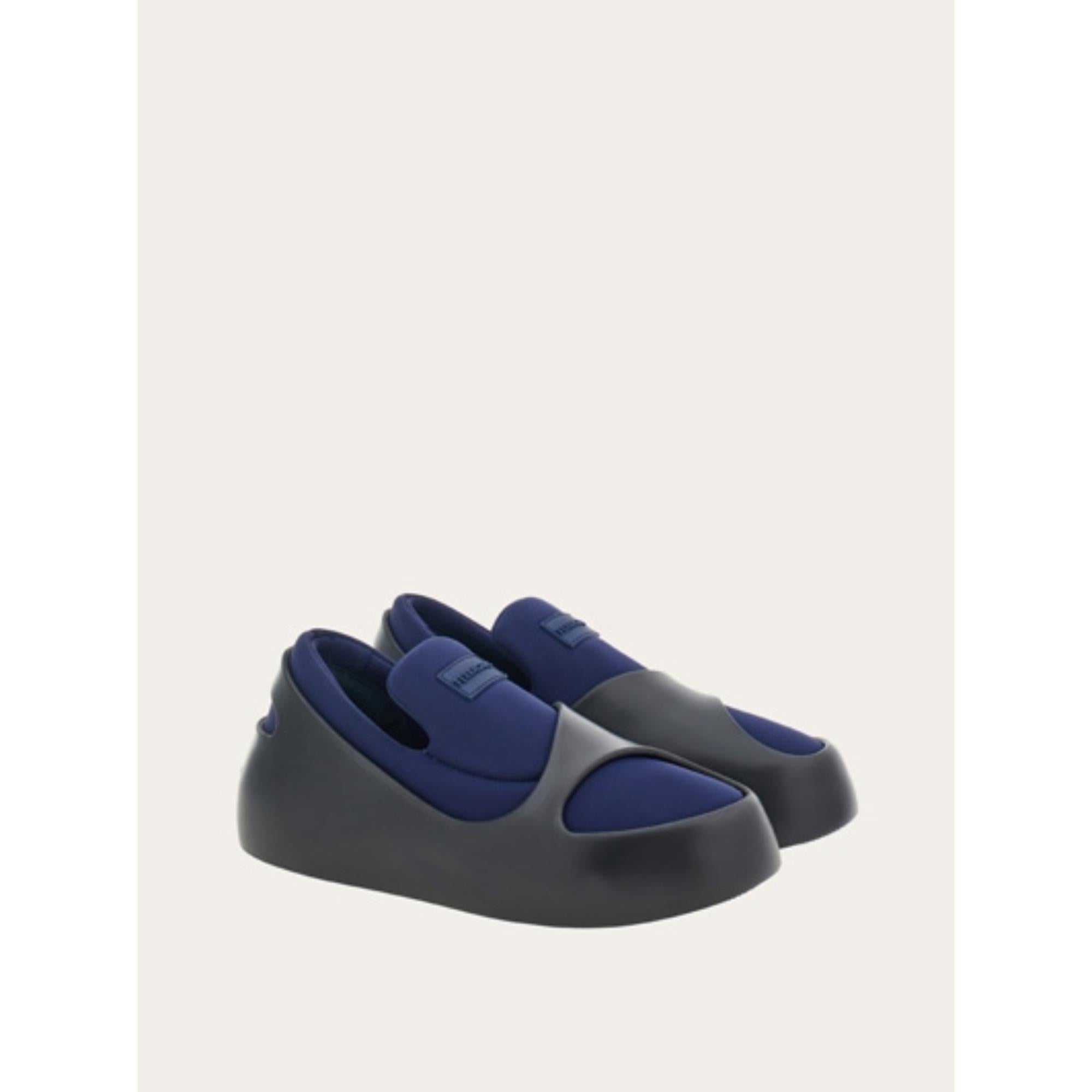 Women Hybrid Slip Ons [Width: M] - Blue Marine