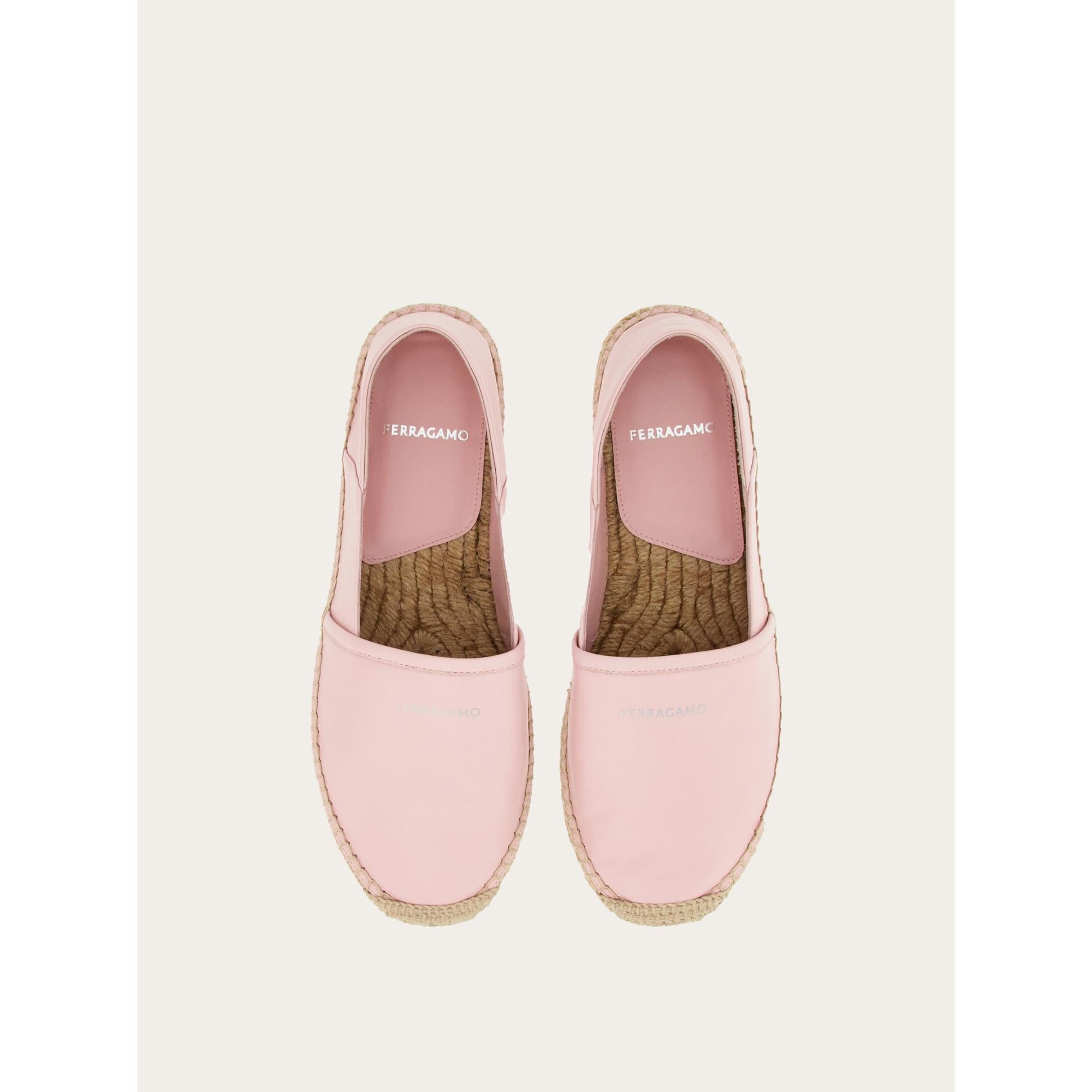 [Width: 1C] Women Nappa Espadrilles - Nylund Pink