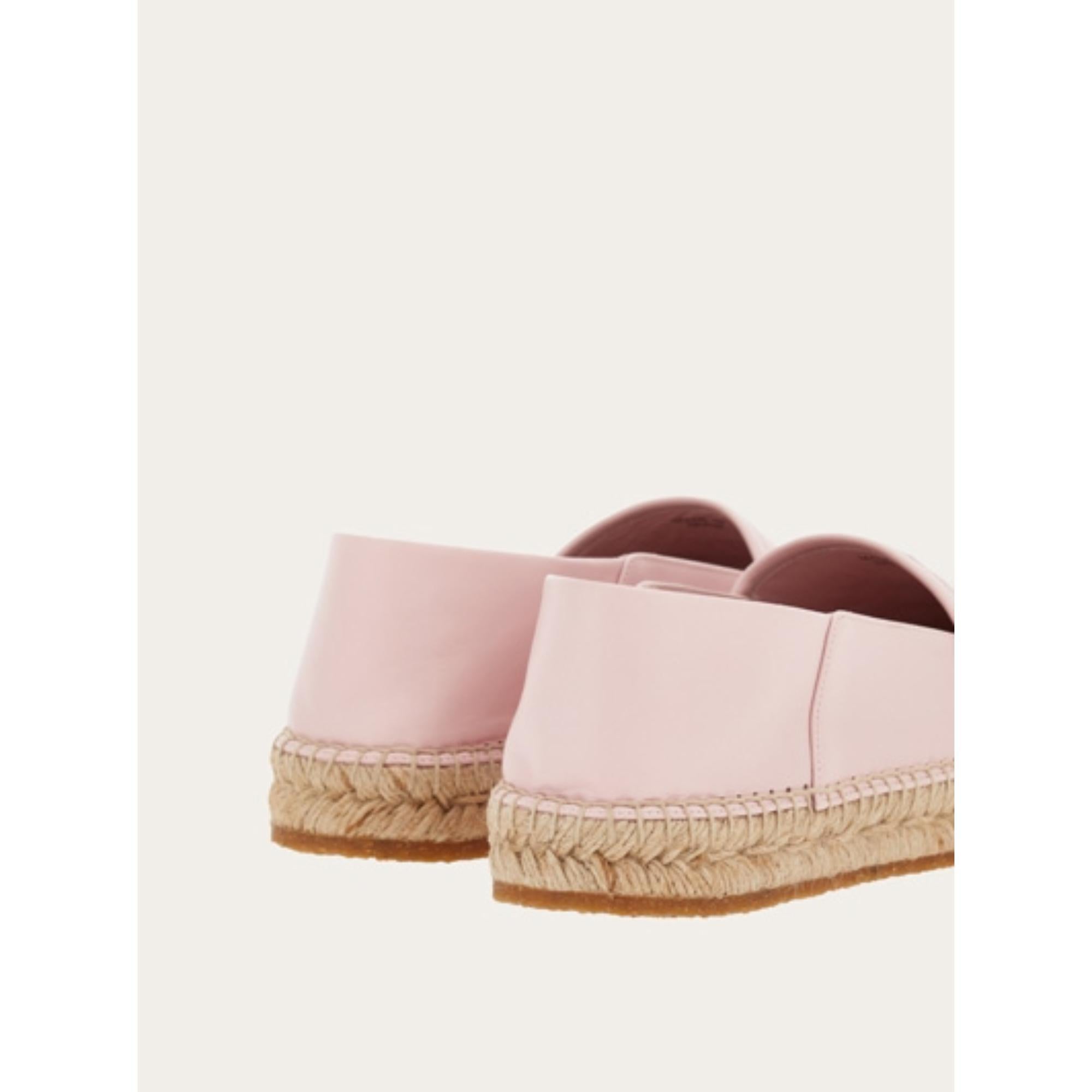 [Width: 1C] Women Nappa Espadrilles - Nylund Pink