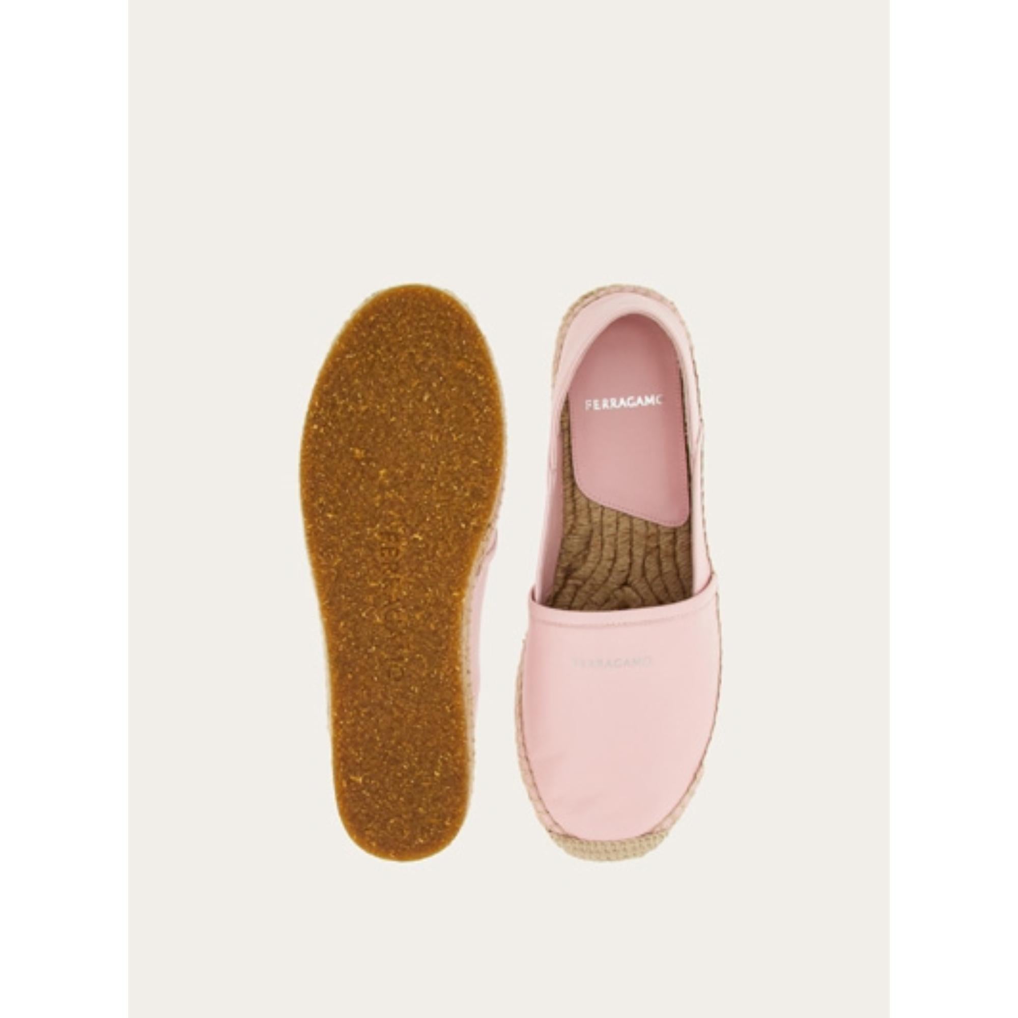 [Width: 1C] Women Nappa Espadrilles - Nylund Pink