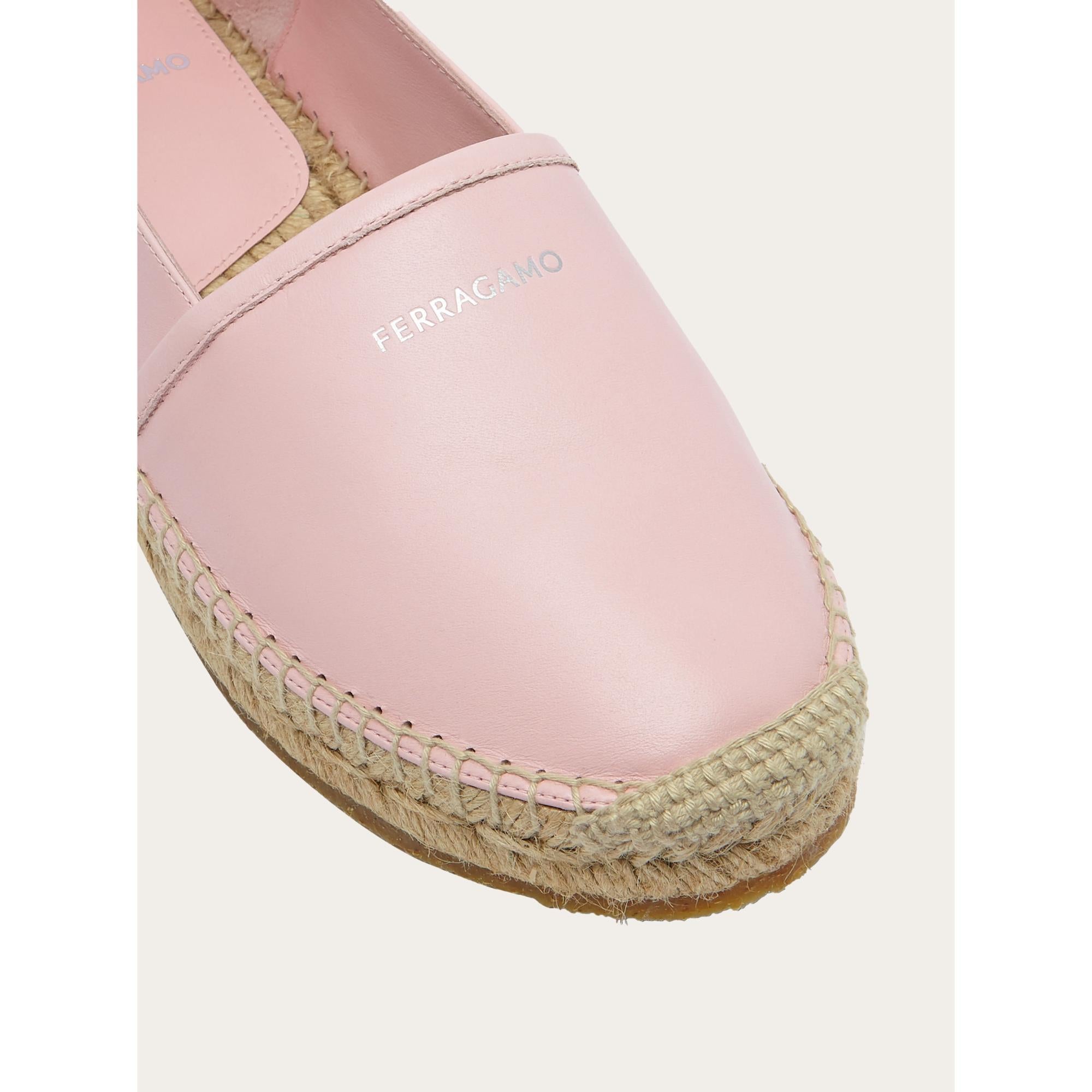 [Width: 1C] Women Nappa Espadrilles - Nylund Pink