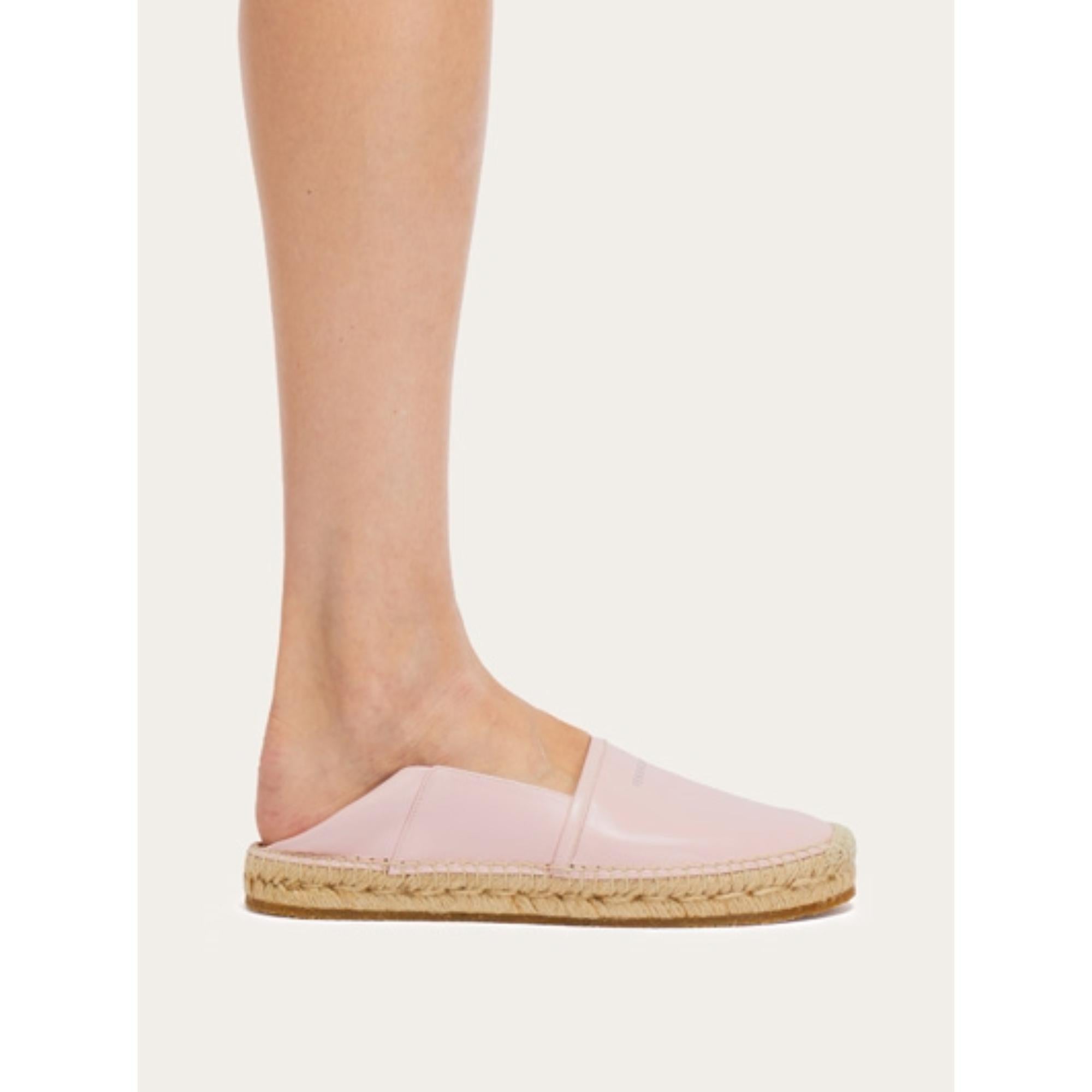 [Width: 1C] Women Nappa Espadrilles - Nylund Pink