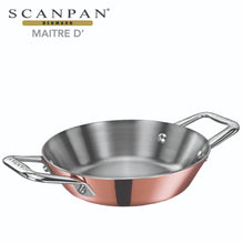 Scanpan Maitre D' Copper Mini Paella Pan - 16cm