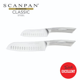 Scanpan Classic Steel Santoku Knife Set - 2pcs