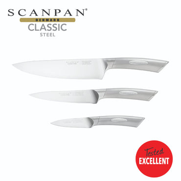 Scanpan Classic Steel Chef Set - 3pcs