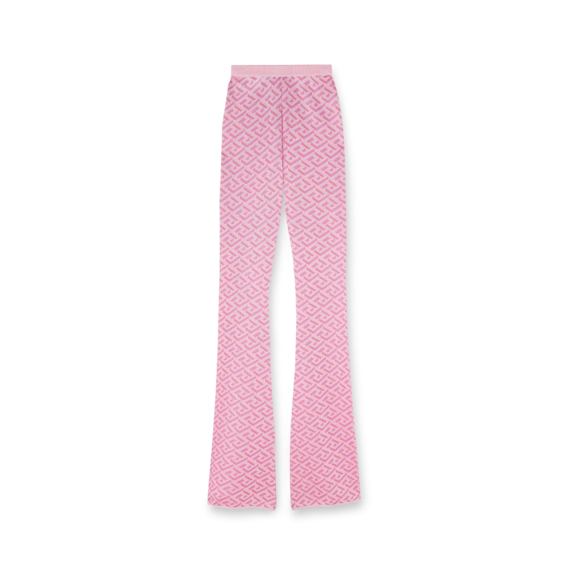 Women Knit Pant - Pink+Fuxia