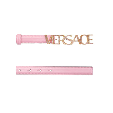 Women Belt H.20 - Baby Pink-Versace Gold