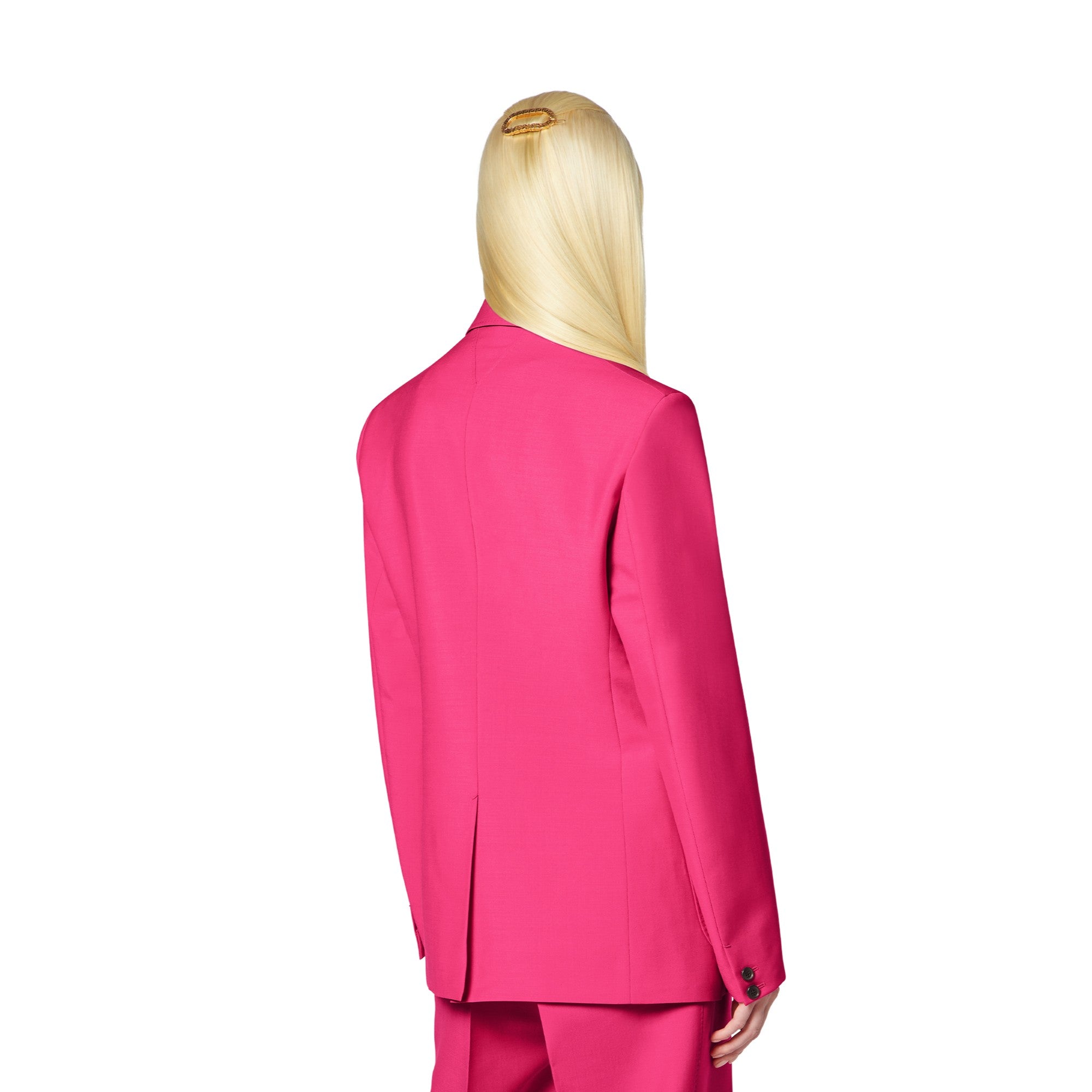 Women Informal Jacket - Fuxia
