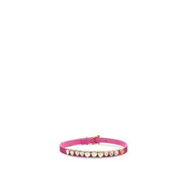 Women Choker - Pink Lemonade-Crystal-Versace Gold