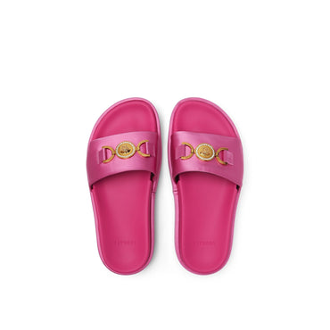 Women Platform Sandal - Pink Paradise-Versace Gold