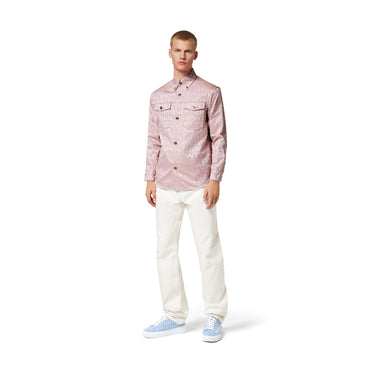 Men Blouson - Pale Pink+Beige