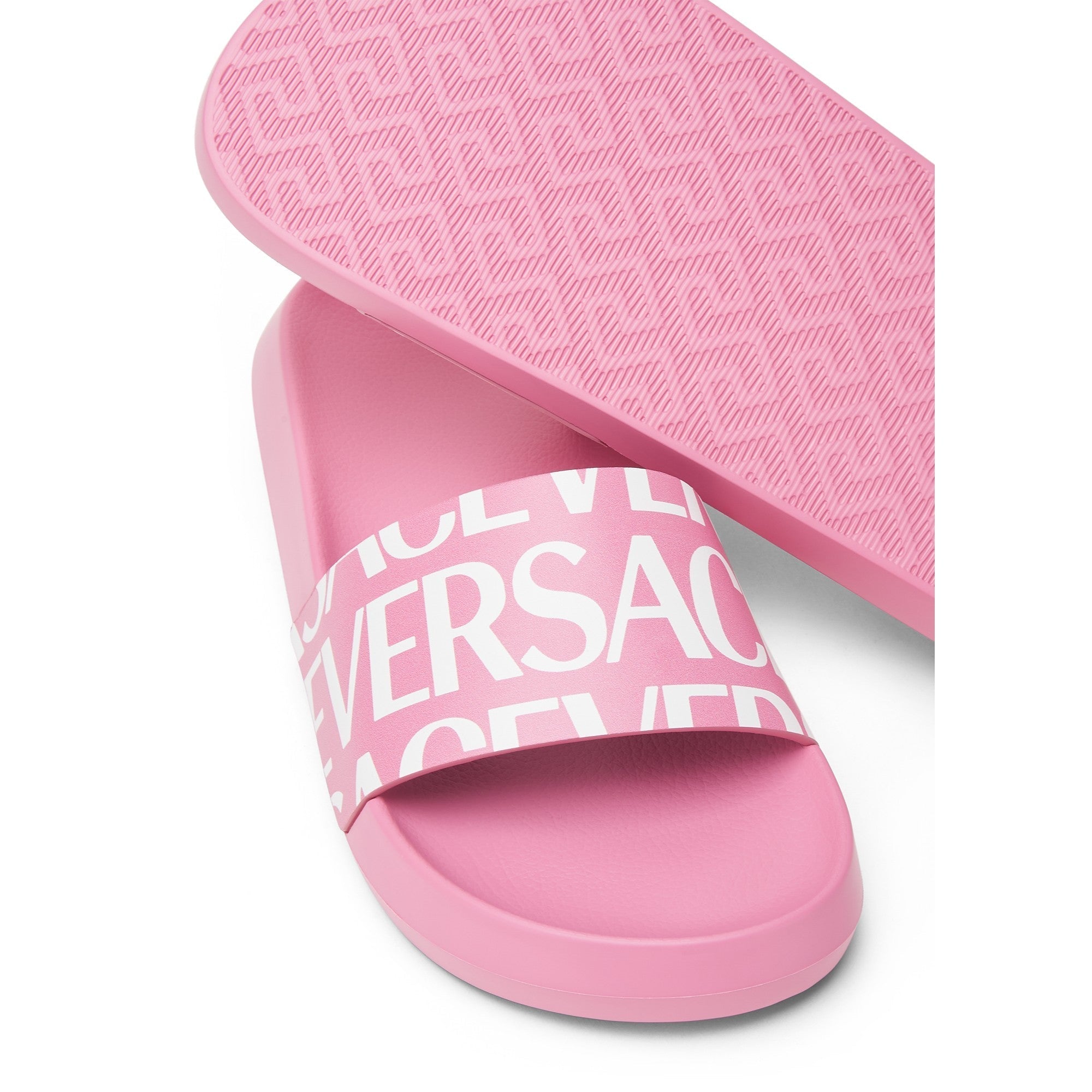 Women Slides - Light Pink+Multicolor