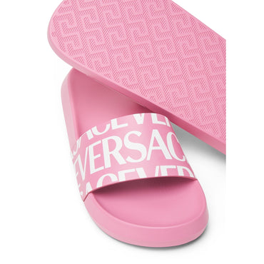 Women Slides - Light Pink+Multicolor