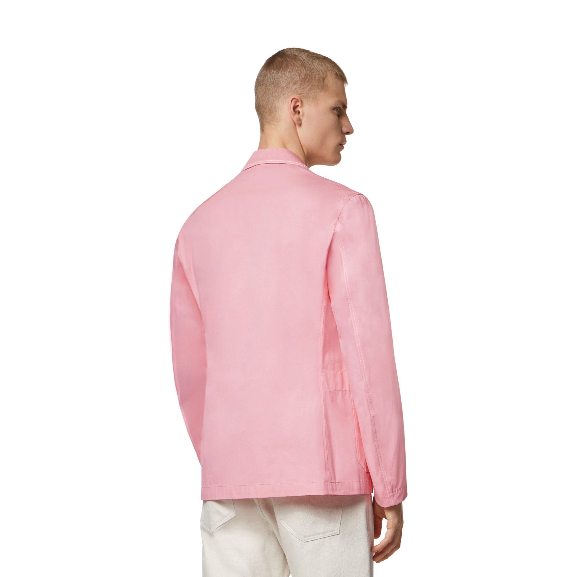 Men Informal Jacket - Pastel Pink