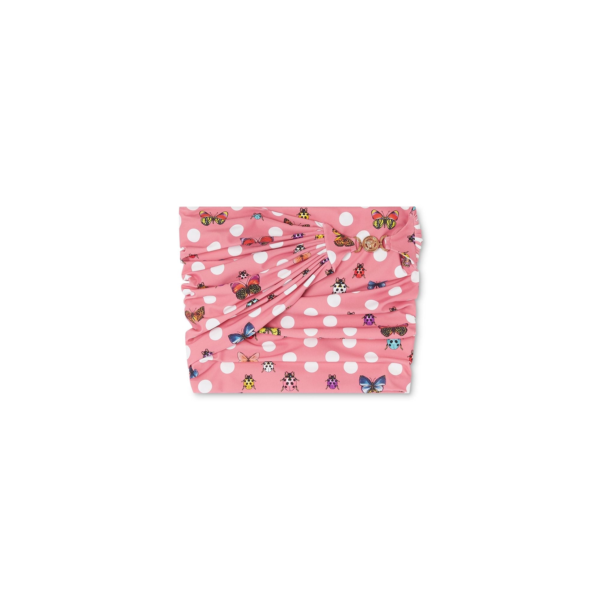 Women Pareo Skirt - Pink+Multicolor