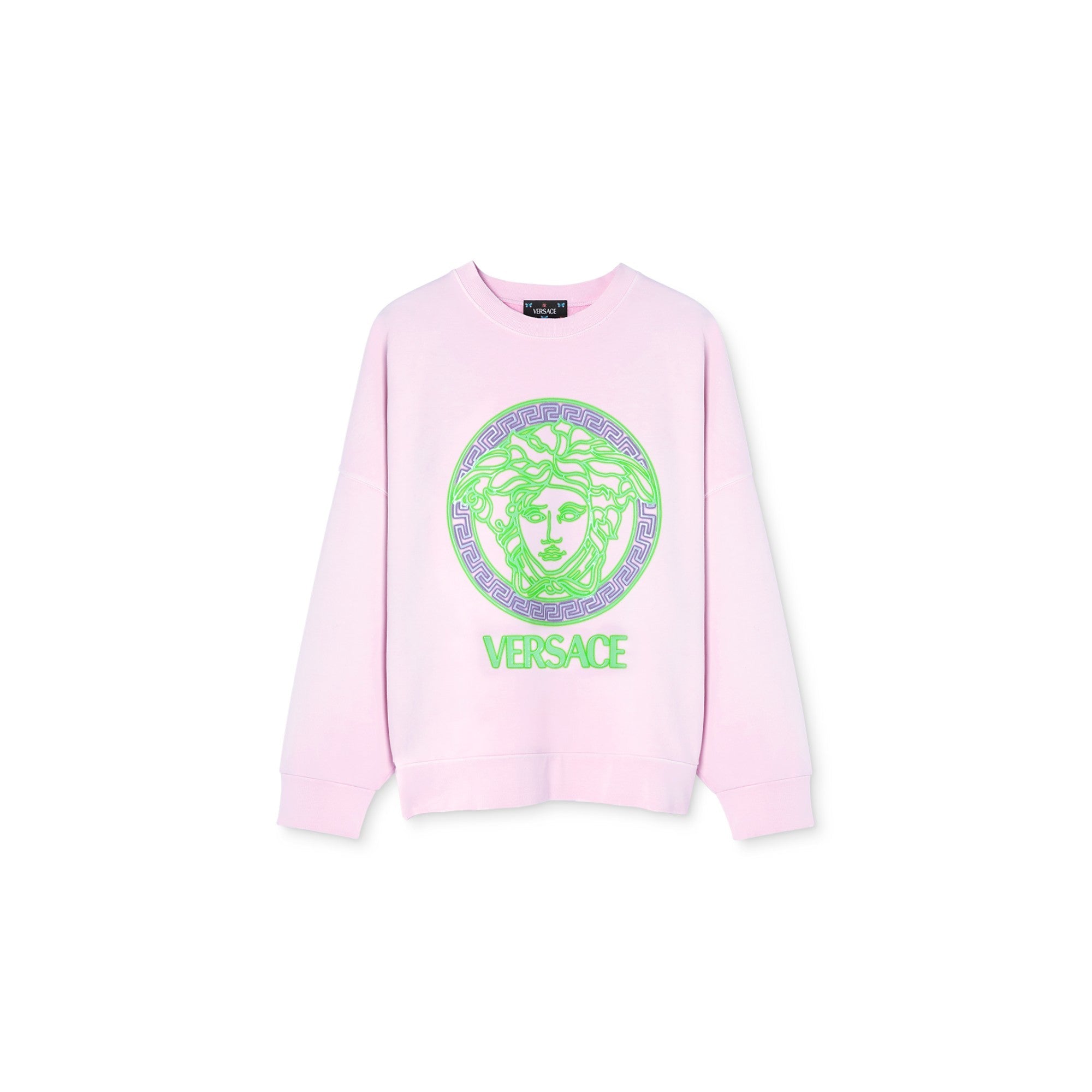Women Sweatshirt - Baby Pink+Neon Green+Neon Lavander