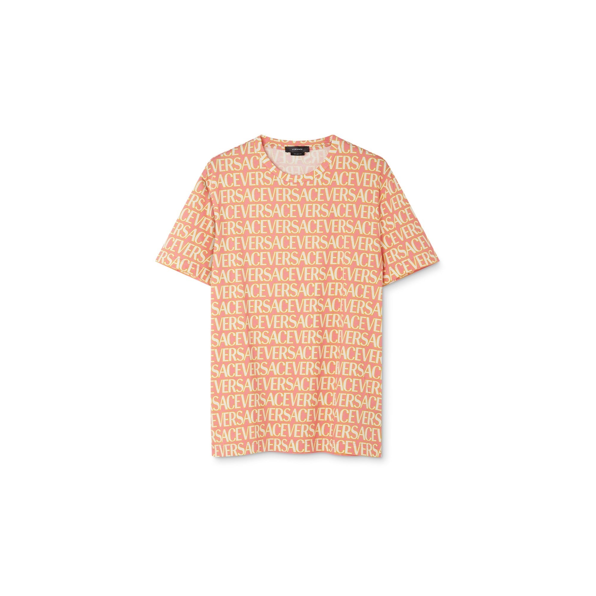 Men T-Shirt - Pink+Ivory