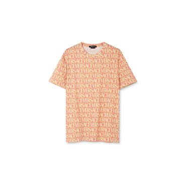 Men T-Shirt - Pink+Ivory
