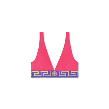 Women Swim Top - Tropical Pink + Dark Orchid