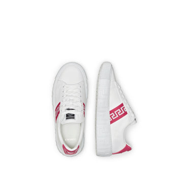 Women Sneaker - White+Fuchsia