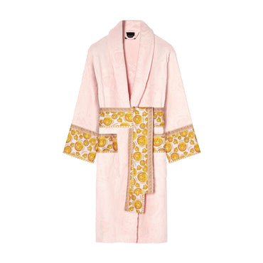 Unisex Bathrobe - Pink-Gold