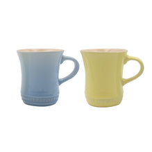 2 x Small Tea Mug - Sorbet Coastal Blue/ Elysees Yellow