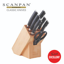 Scanpan Classic Knife Block Set - 8pcs