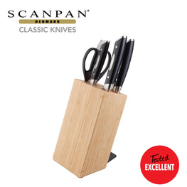 Scanpan Classic Oriental Knife Block Set - 5pcs